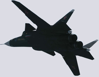 The Sukhoi Su47 Berkut is looking very similar like my mystic machine but